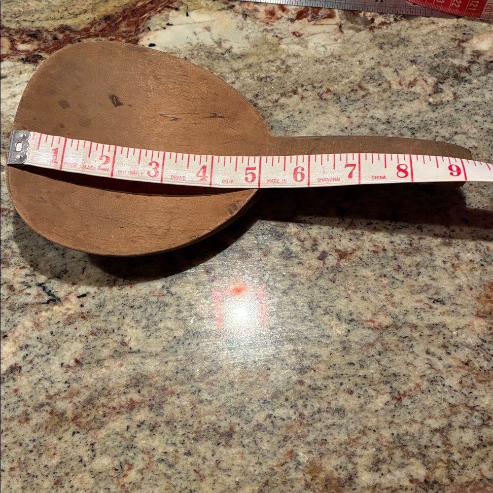 Antique Primitive Butter Paddle Scoop, Carved Wood 1800’s RARE - Picture 4 of 6